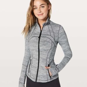 Lululemon Define Jacket Space Dye Camo Seal Grey Deep Coal